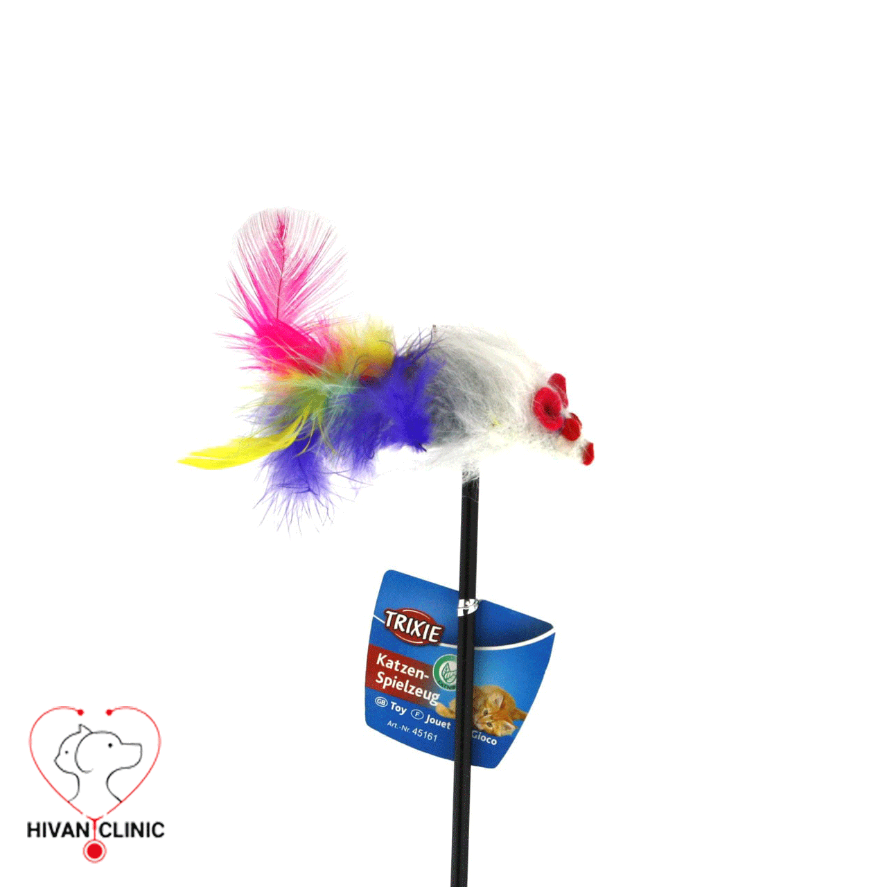 چوب بازی گربه تریکسی کت نيپ دار (Trixie Cat Toy)