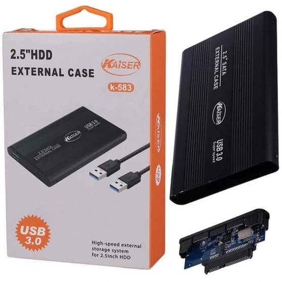 باکس هارد USB3 HDD 2.5 KAISER 583