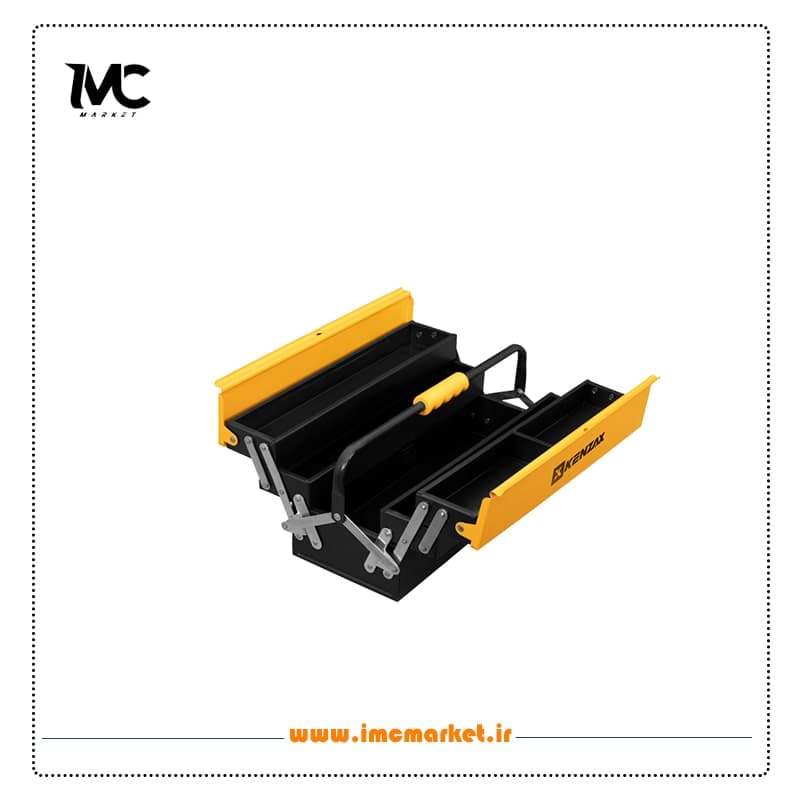 جعبه ابزار اتومات سه طبقه 40 سانت کنزاکس مدل KTB-1403
