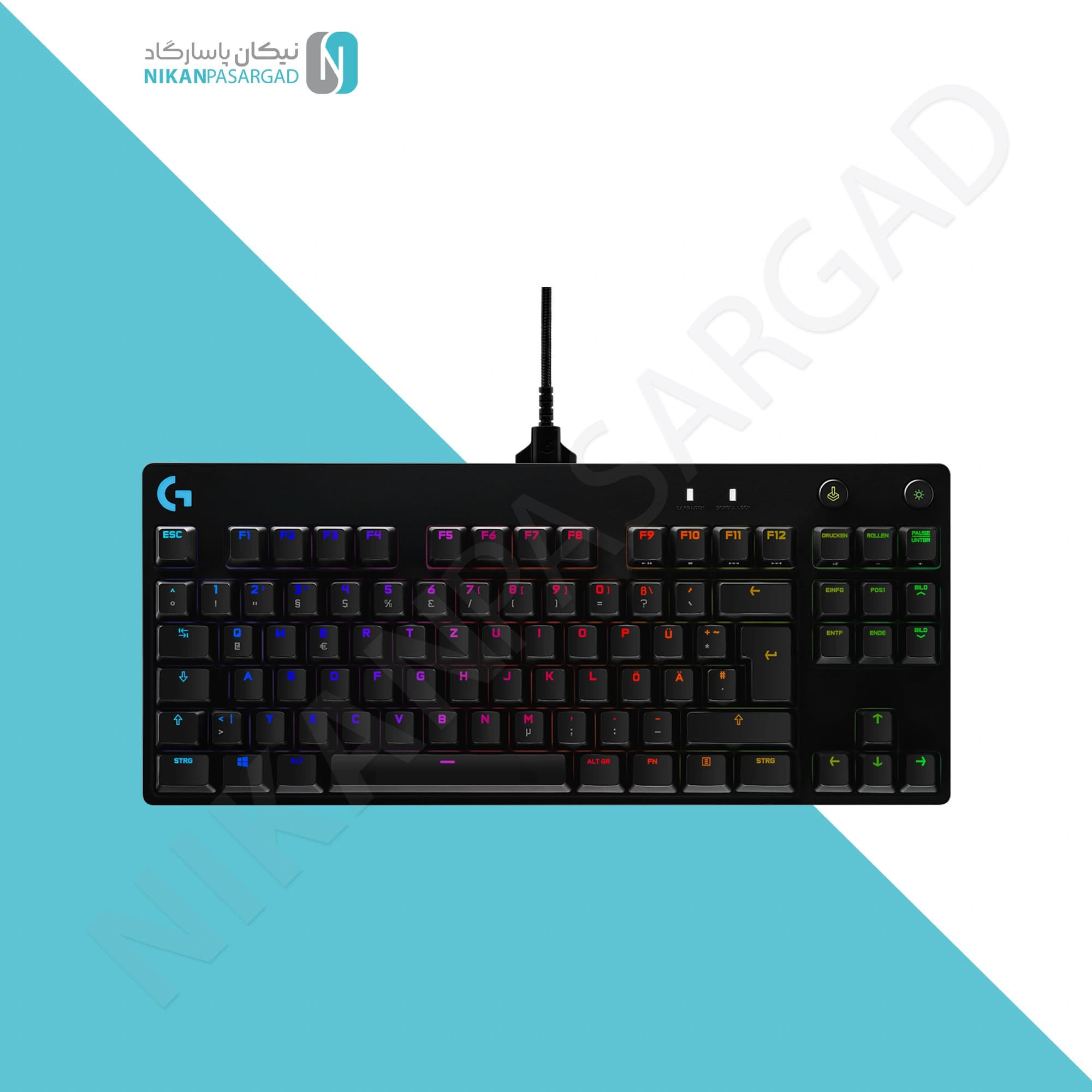 کیبورد گیمینگ لاجیتک LOGITECH G PRO — تصویر ۷