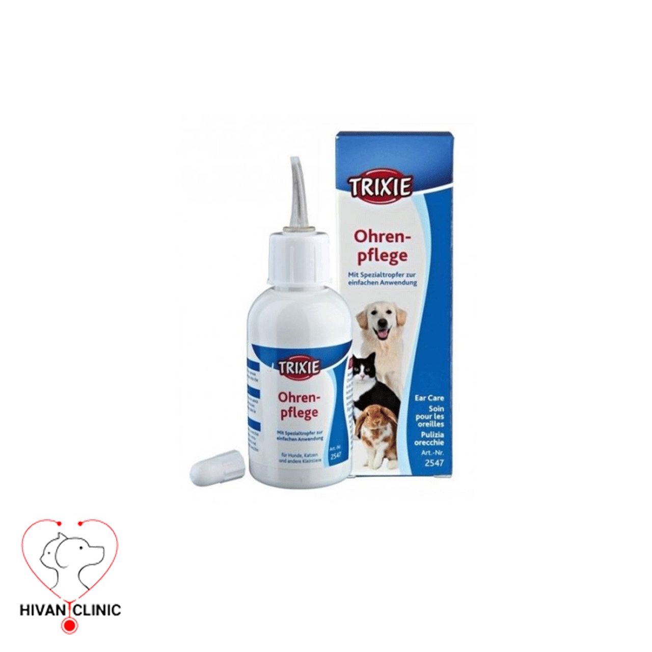 قطره گوش سگ و گربه تریکسی (Trixie Ear Care)