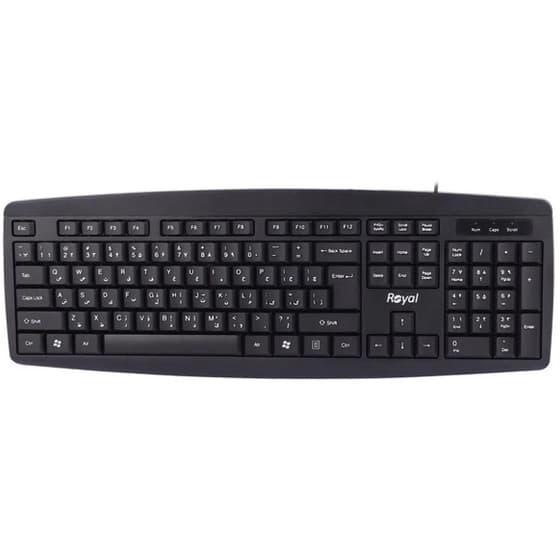 کیبرد سیم دار ROYAL RK315