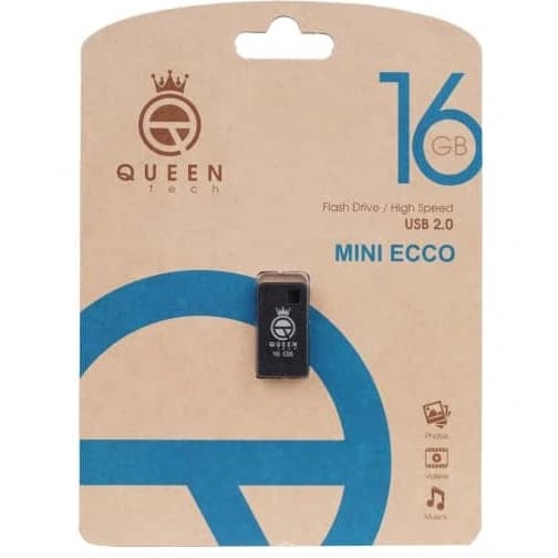 فلش مموری QUEEN MINI ECCO 16GB — تصویر ۲