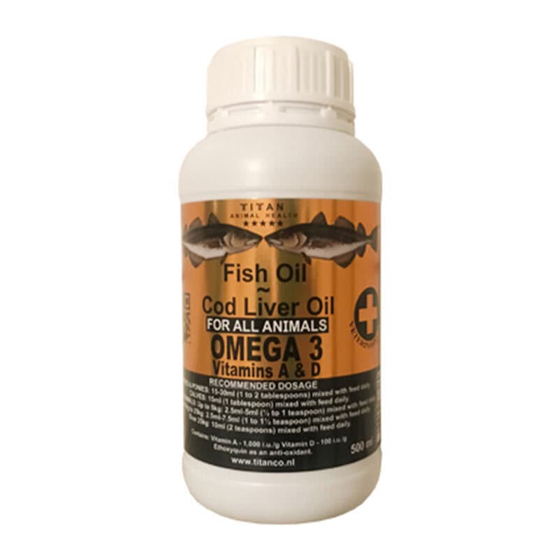 روغن ماهی کاد تیتان مخصوص سگ و گربه ( Titan Fish Oil )