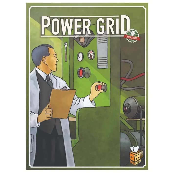 بازی فکری شبکه نیرو POWER GRID: RECHARGED EDITION