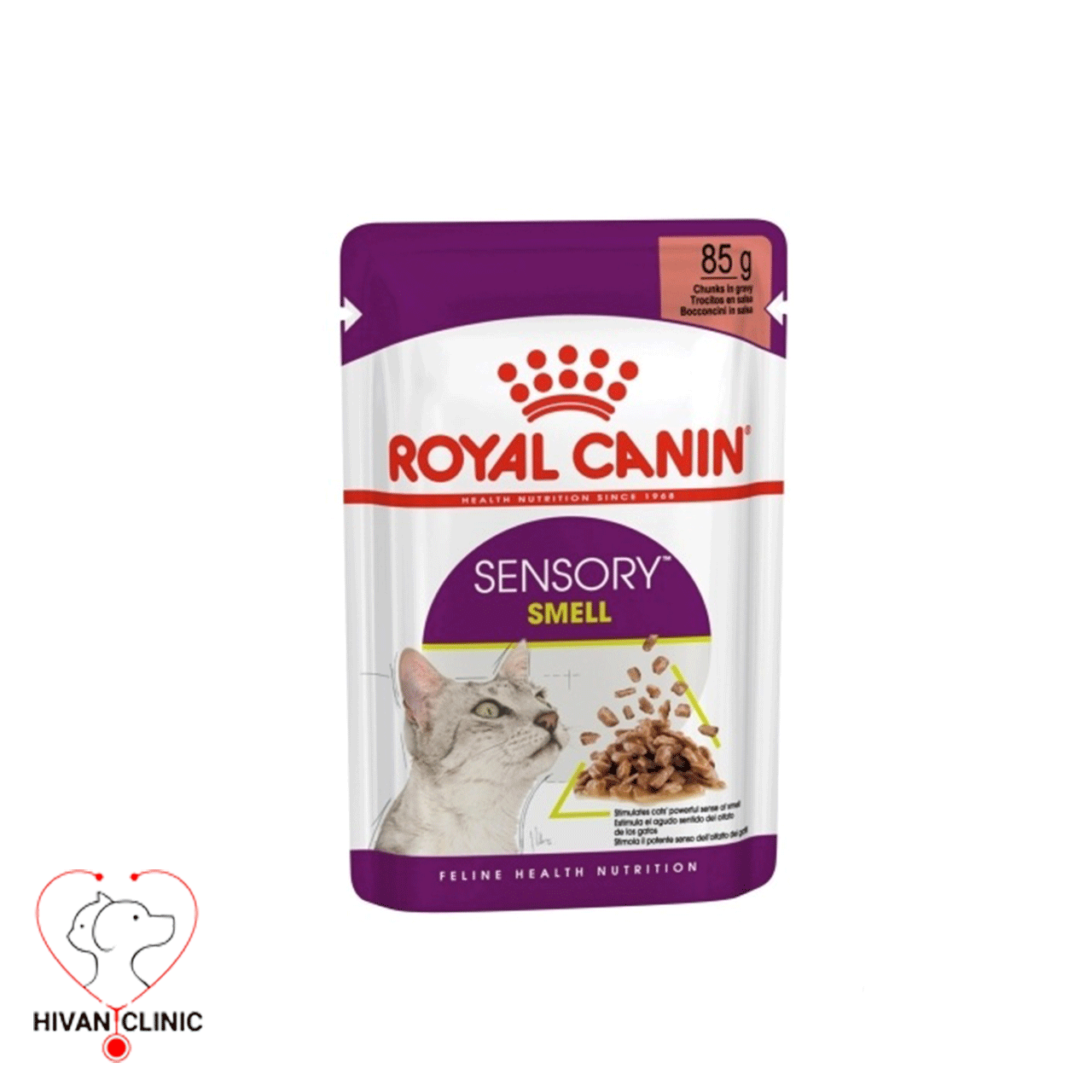 پوچ گربه رویال کنین سنسوری اسمل “Royal Canin ‘s SENSORY™ SMELL”