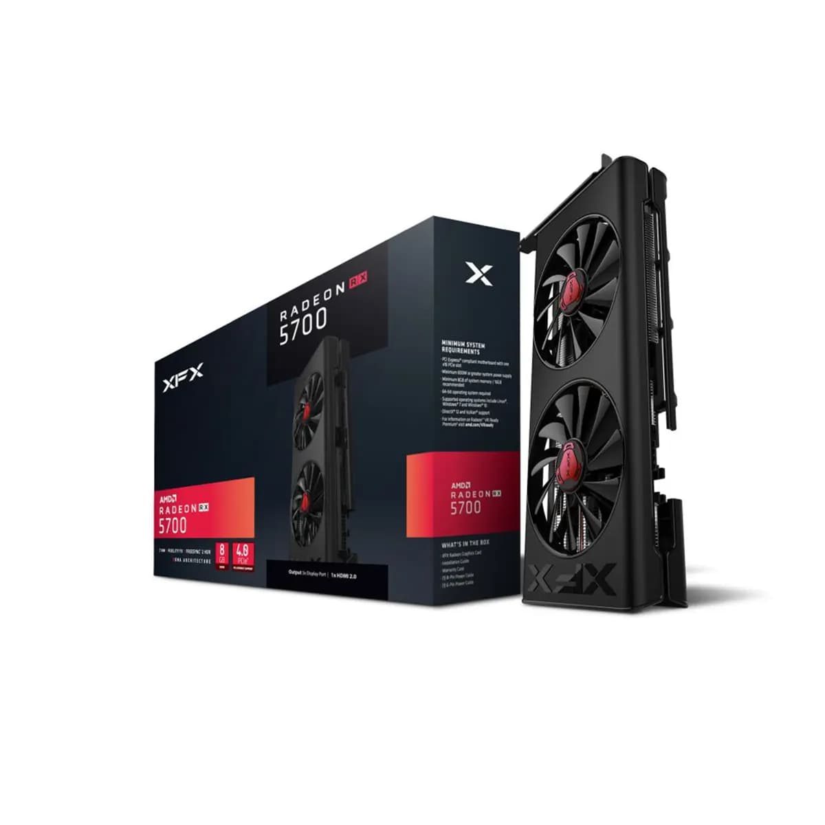 کارت گرافیک ایکس اف ایکس XFX AMD Radeon RX 5700 Double Dissipation 8GB GDDR6 — تصویر ۴
