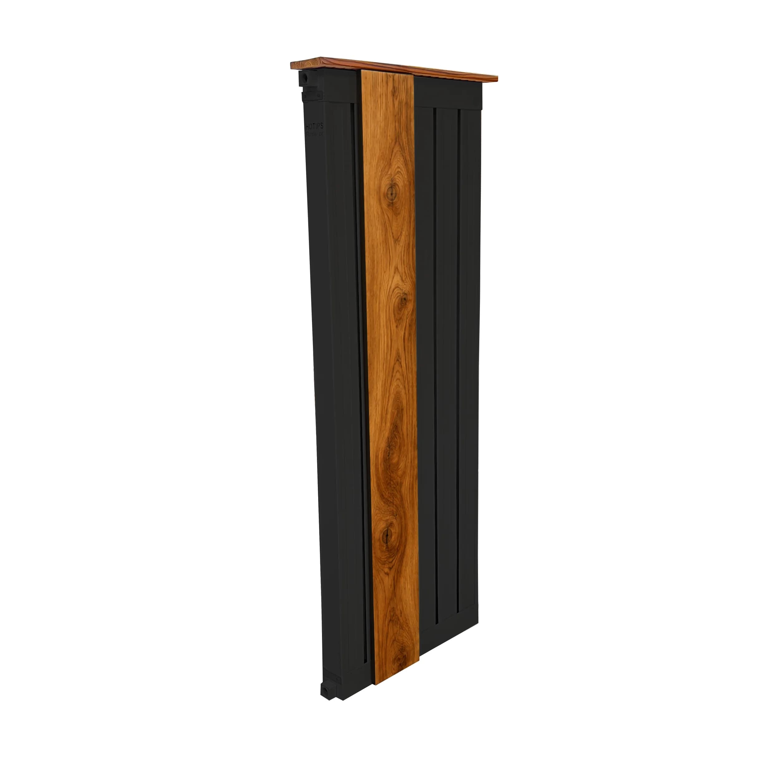 رادیاتور ایستاده هاتیپس مدل ارکیده مشکی 140cm — تصویر ۳