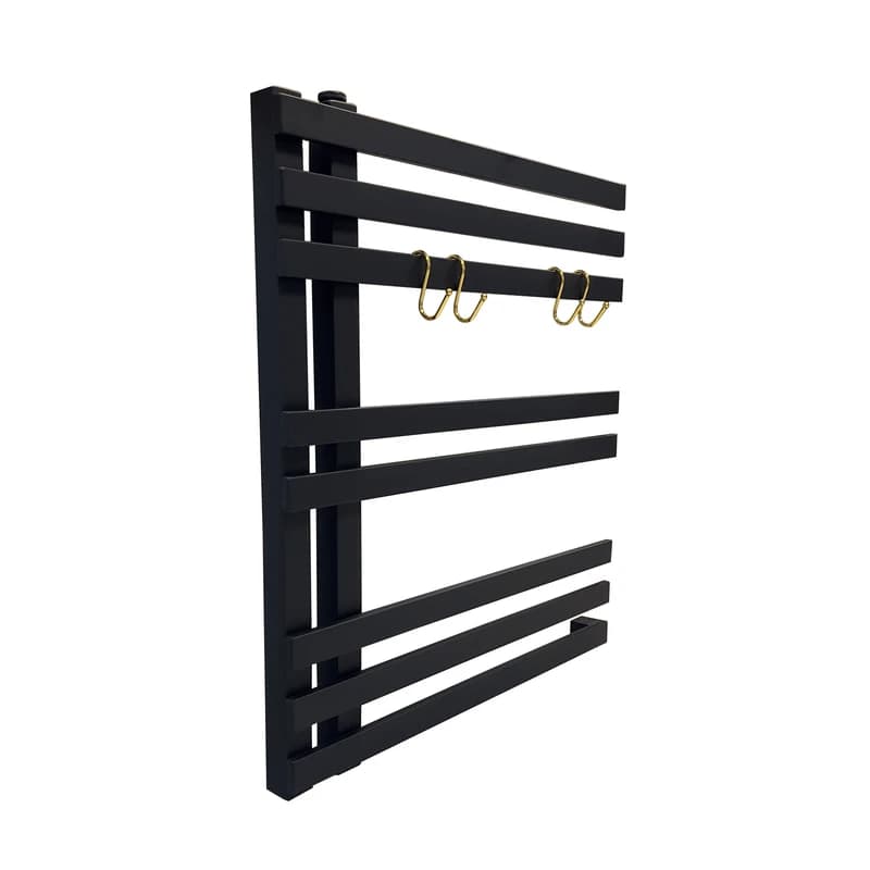 رادیاتور حوله خشک کن هاتیپس مدل رویال Black 50*60 — تصویر ۳