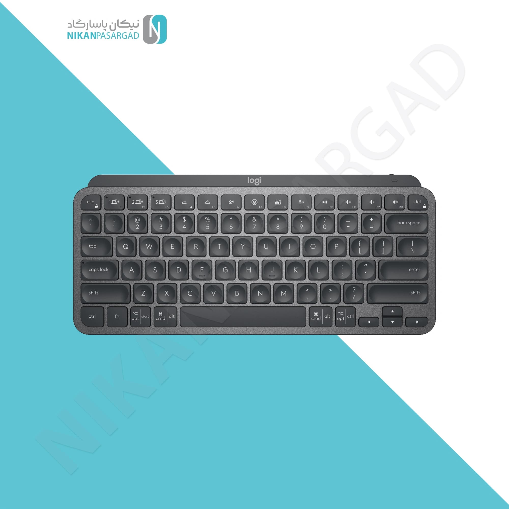 کیبورد بی سیم لاجیتک مدل LOGITECH MX KEYS MINI — تصویر ۱۰