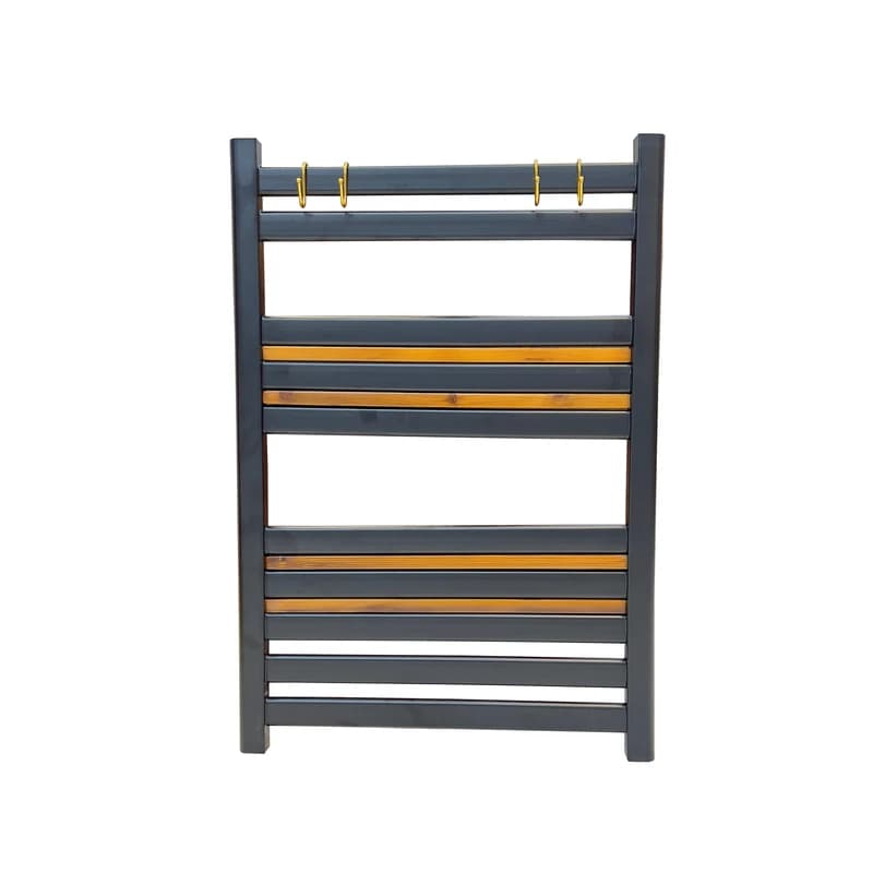 رادیاتور حوله خشک کن هاتیپس مدل آلومینیومی مشکی آلترمو 50*80 Black