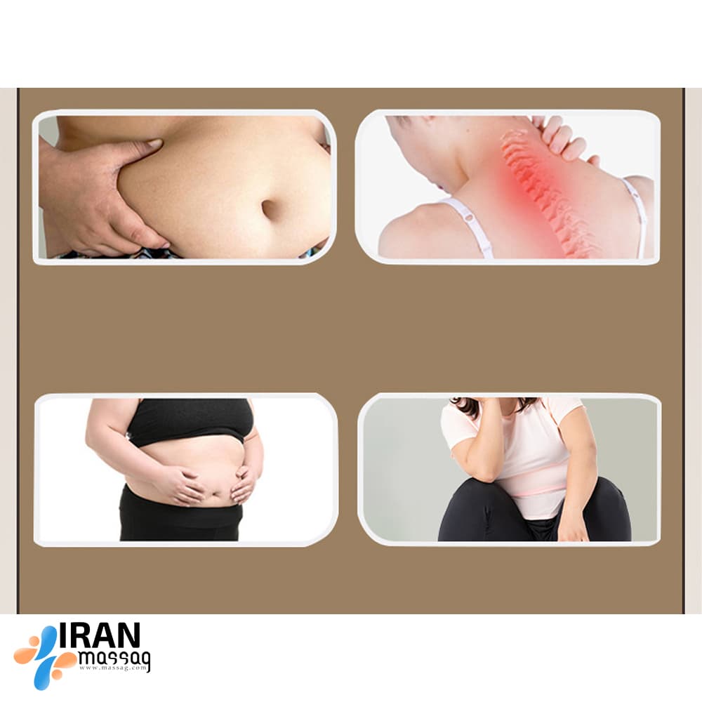 ماساژور تناسب اندام شکم و کمر آیجویر CAX1 | با 6 حالت ماساژ ترکیبی — تصویر ۲