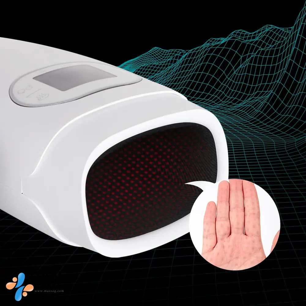 ماساژور دست هوشمند شیائومی Kulax C20 | با قابلیت گرمایش با فناوری گرافن — تصویر ۴