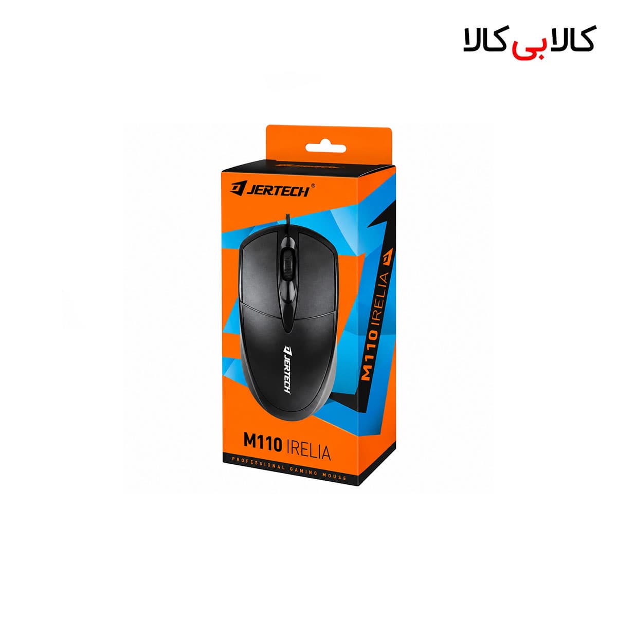 ماوس با سیم جرتک (Jertech) مدل M110 دقت 1200 DPI و بدنه مقاوم — تصویر ۲