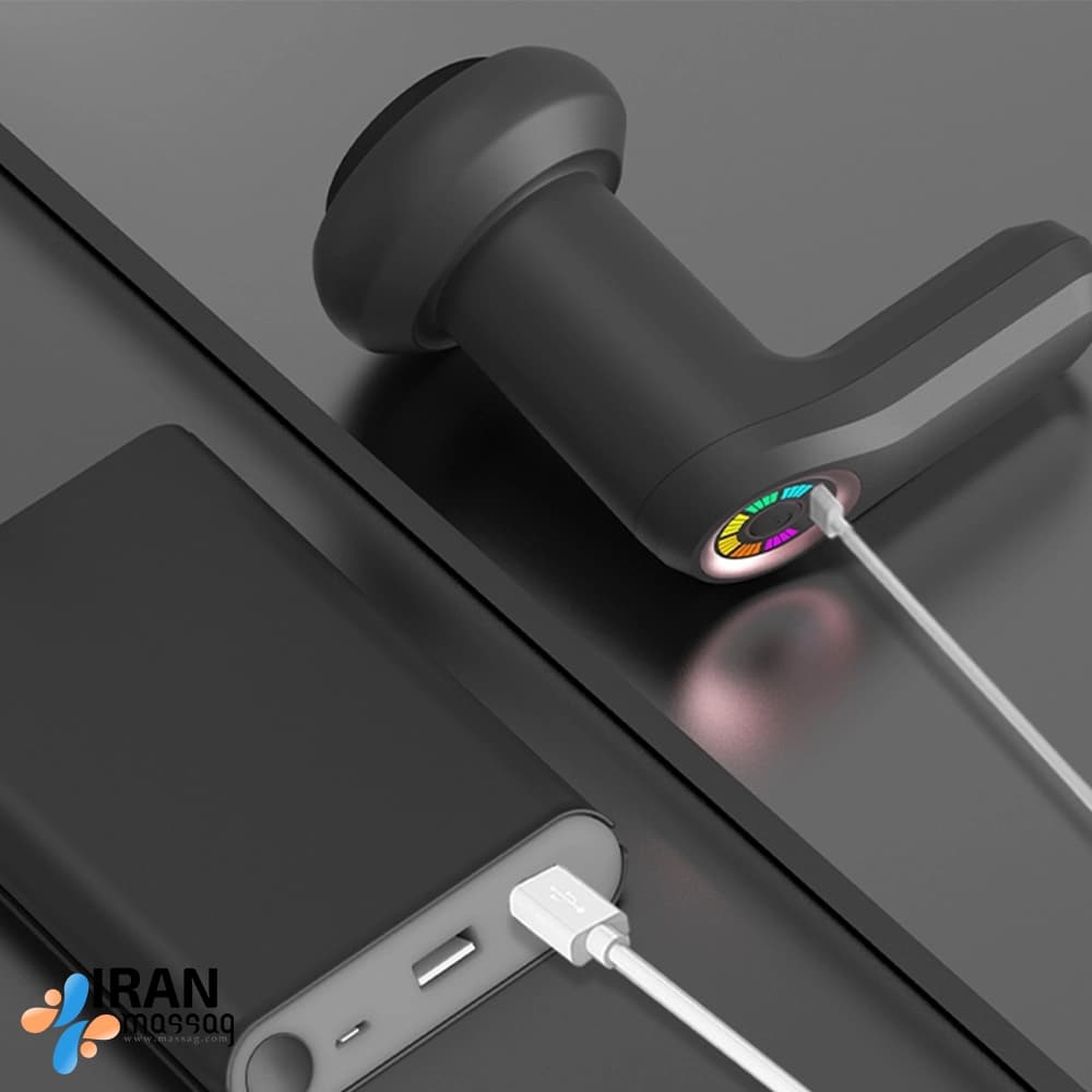 ماساژور تفنگی آیجویر YX-720 | برای لاغری، پیکرتراشی، کانتورینگ، و رفع سلولیت — تصویر ۸