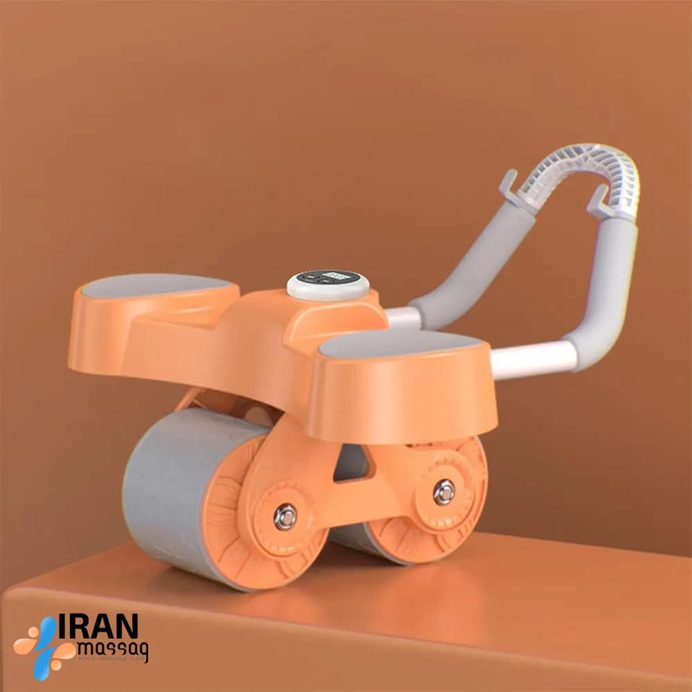 چرخ تمرین و رولر شکم آیجویر AW02 | قابل حمل و طراحی دوتایی چرخ — تصویر ۲
