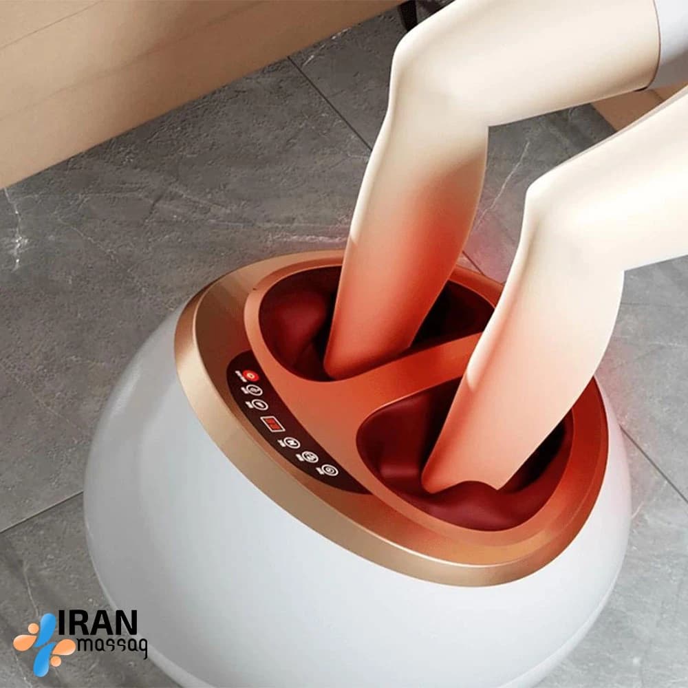 ماساژور پا آیجویر Z10:ماساژور ۳۶۰ درجه با گرما درمانی و ۹ سطح تنظیم هوشمند! — تصویر ۲