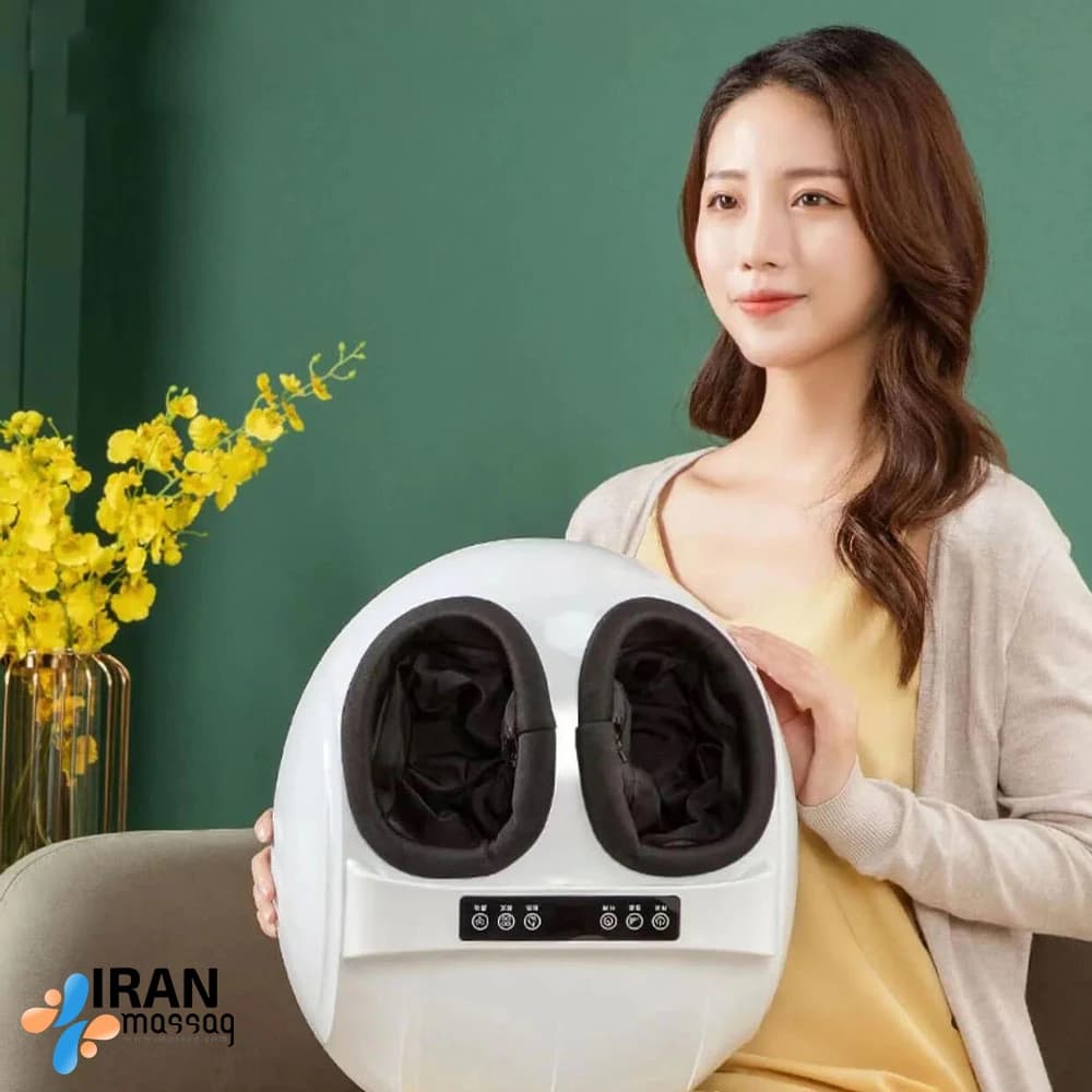 ماساژور پا آیجویر TD001F-10 | دارای ۹ سطح شدت ماساژ با گرما درمانی — تصویر ۳