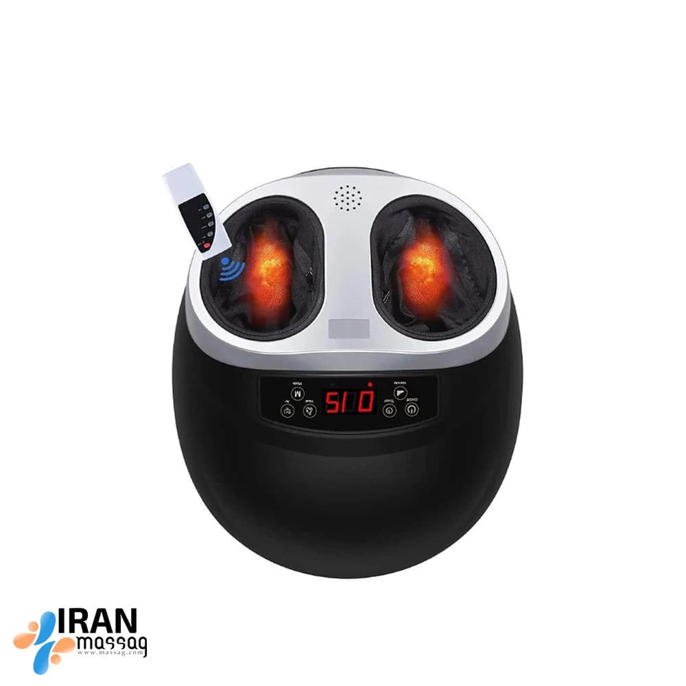 ماساژور پا آیجویر TD001F-5: آرامش بی‌نظیر با شیاتسو، گرما و فشار هوا