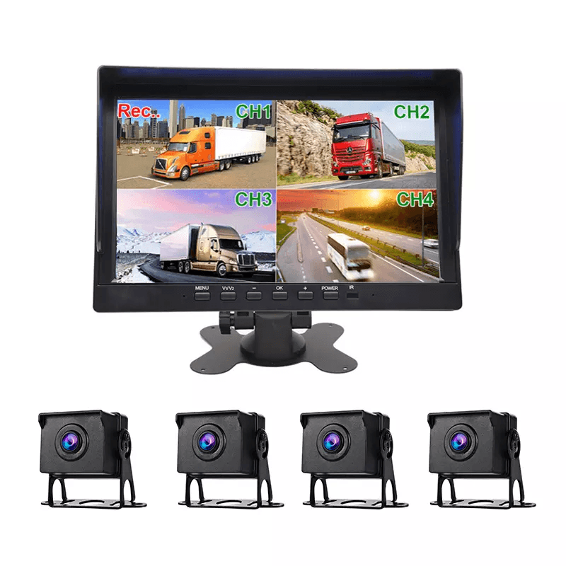 دوربین تریلی مانیتور دار 4 دوربین 360 GT10