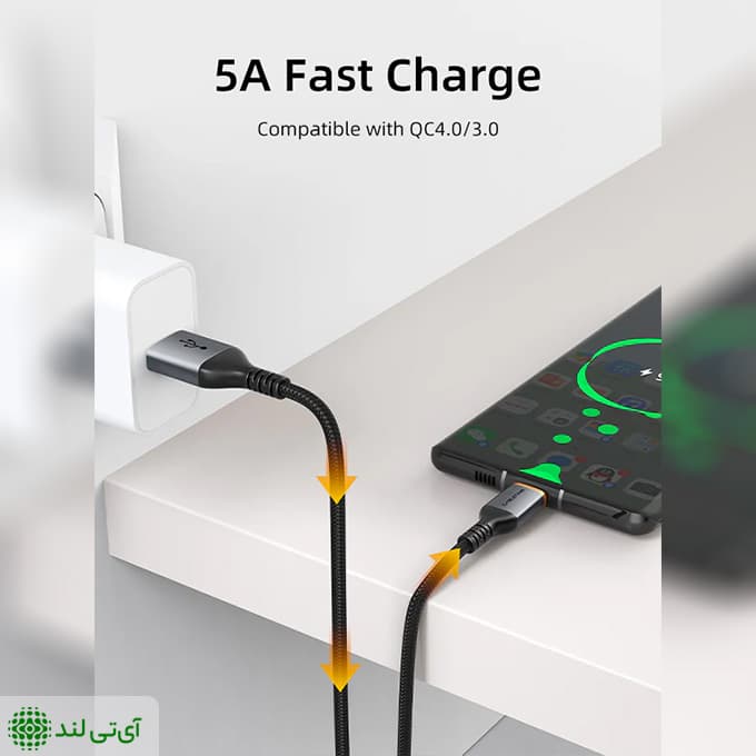 کابل شارژ و دیتا کِیبِل تایم مدل Cabletime CA50H (1M) — تصویر ۴