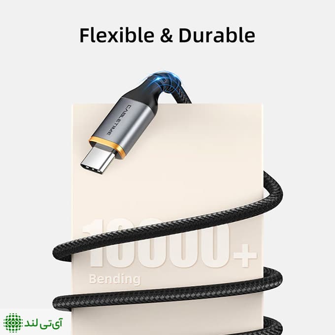 کابل شارژ و دیتا کِیبِل تایم مدل Cabletime CA50H (1M) — تصویر ۳
