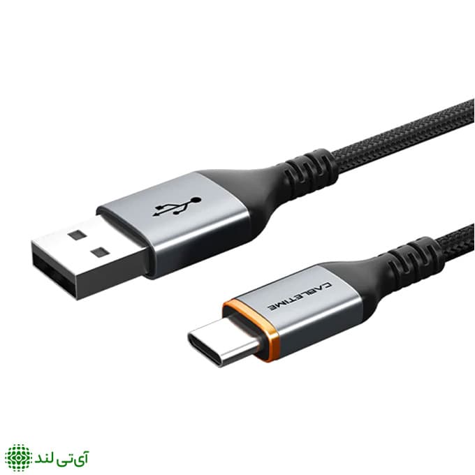 کابل شارژ و دیتا کِیبِل تایم مدل Cabletime CA30H (1M)