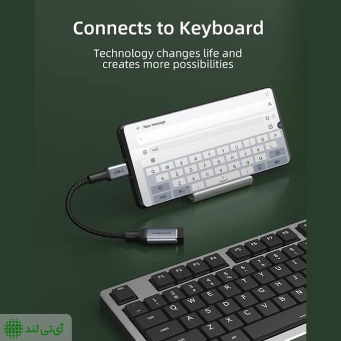 تبدیل TYPE-C به USB کِیبِل تایم مدل Cabletime CP60G — تصویر ۳