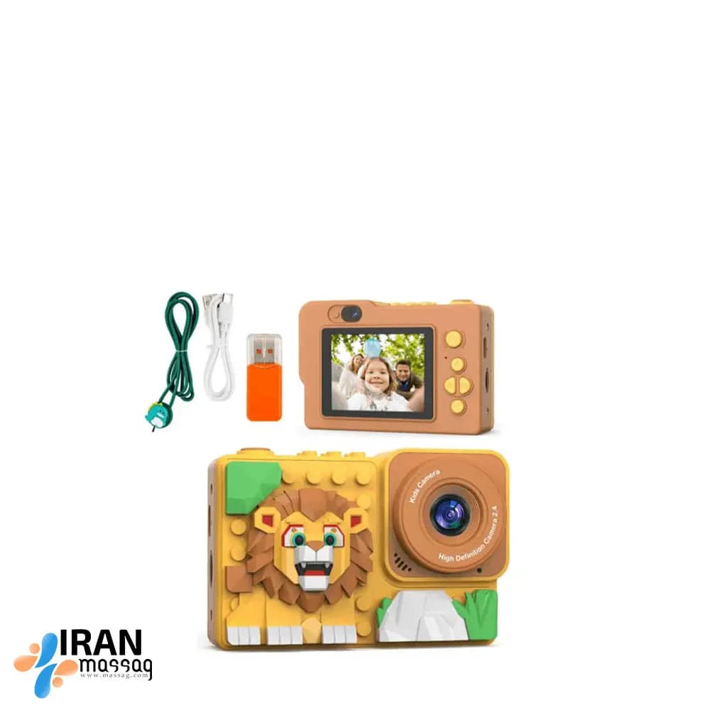 دوربین دیجیتال کودک مدل C58 | باصفحه نمایش 2.4 اینچی HD IPS