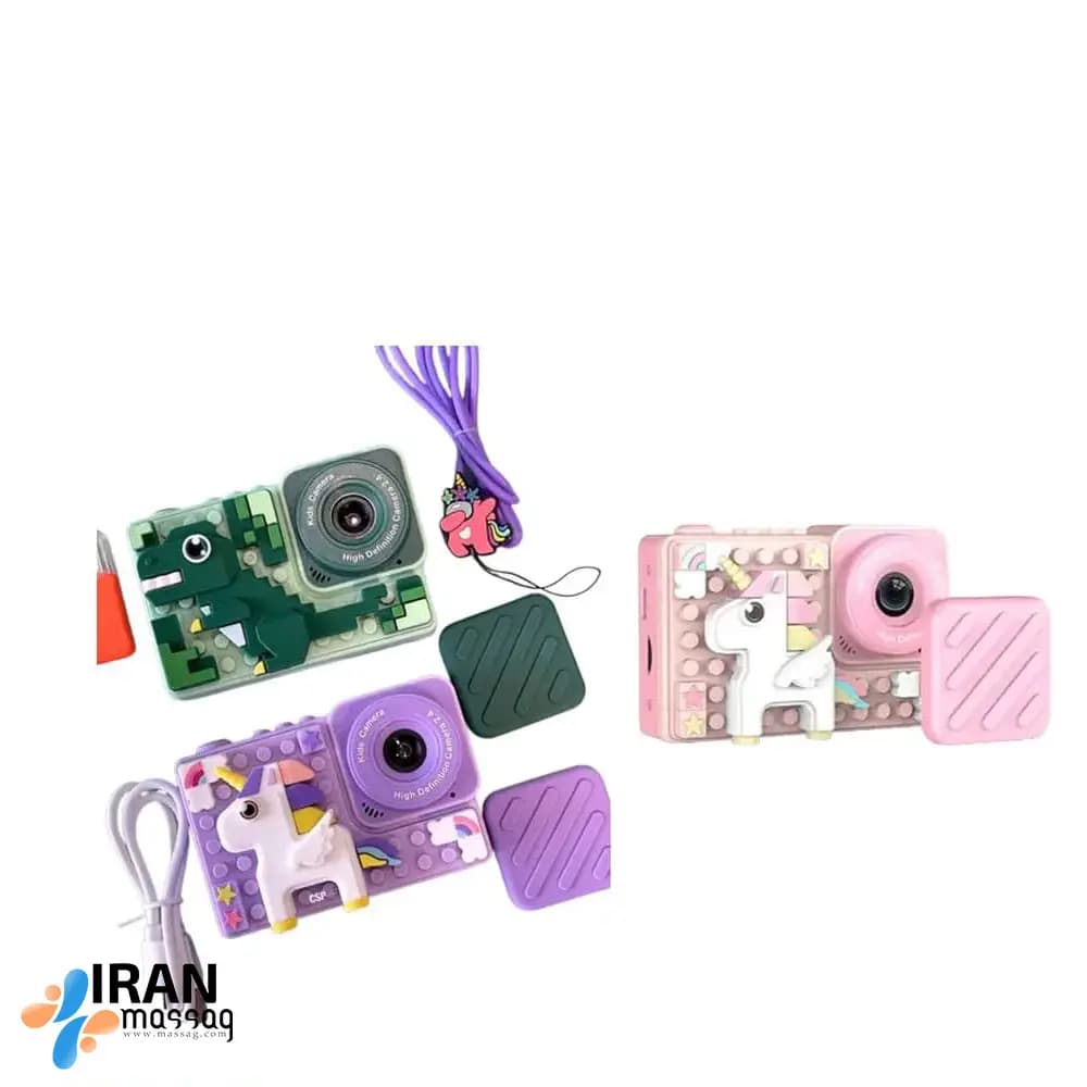دوربین دیجیتال کودک مدل C58 | باصفحه نمایش 2.4 اینچی HD IPS — تصویر ۳
