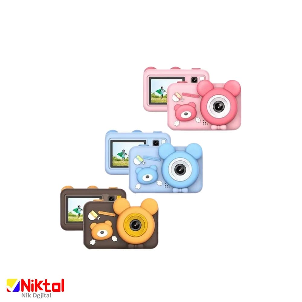 دوربین دیجیتال کودک D32 | دارای صفحه نمایش رنگی با قابلیت فیلمبرداری full HD — تصویر ۵