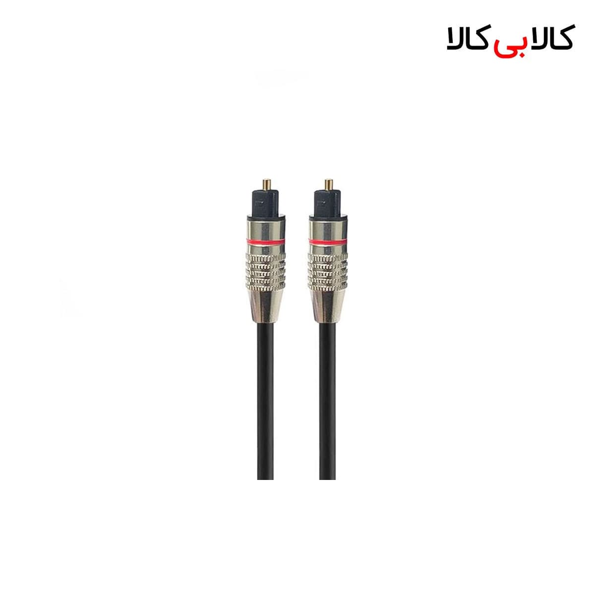 کابل اپتیکال DTECH با کانکتور فلزی (طول 3 متر) انتقال صدای دیجیتال بدون نویز