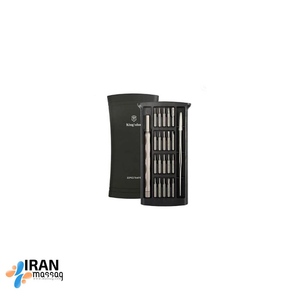 ست پیچ‌گوشتی کینگزدام مدل KS-8820: مجموعه 25 عددی چند منظوره برای تعمیرات الکترونیک