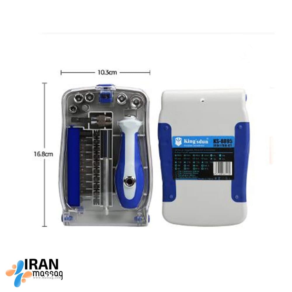 ست پیچ‌گوشتی کینگزدام مدل KS-8895: — تصویر ۳