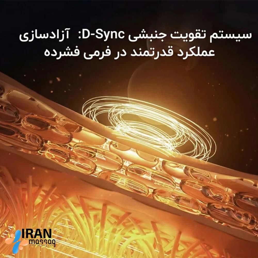ماساژور تفنگی مدل 720S | دستگاه ماساژ عضلانی حرفه‌ای با ۴ سری تخصصی — تصویر ۵