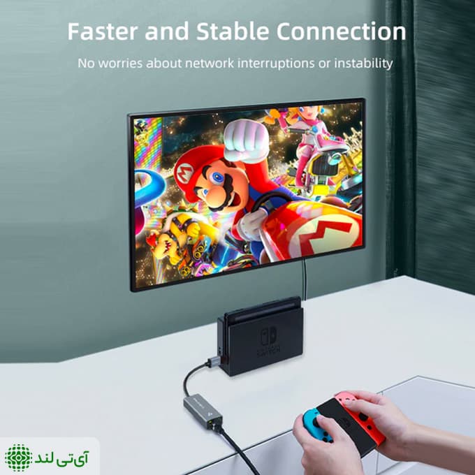 تبدیل USB به LAN گیگابیتی کِیبِل تایم مدل Cabletime CB50G — تصویر ۲