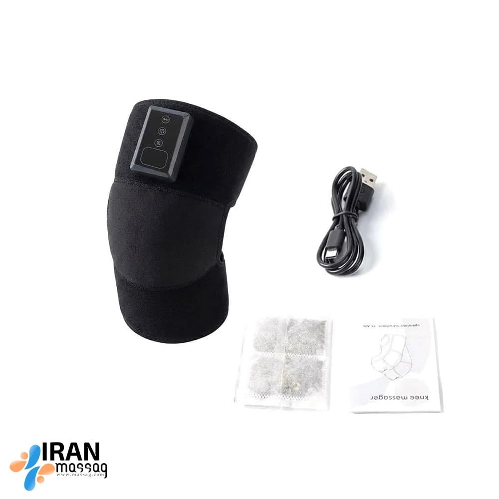 ماساژور هوشمند زانو A06 با کمپرس گرم و ماساژ لرزشی ۶ حالته | تسکین درد مفاصل — تصویر ۲
