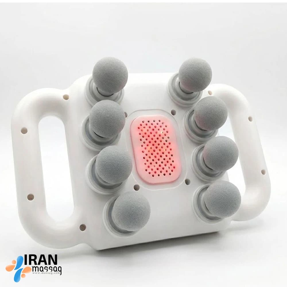 ماساژور شیائومی 8 سر فاسیا گان مدل YX-840| قابلیت گرمایش، نمایشگر دیجیتال — تصویر ۳