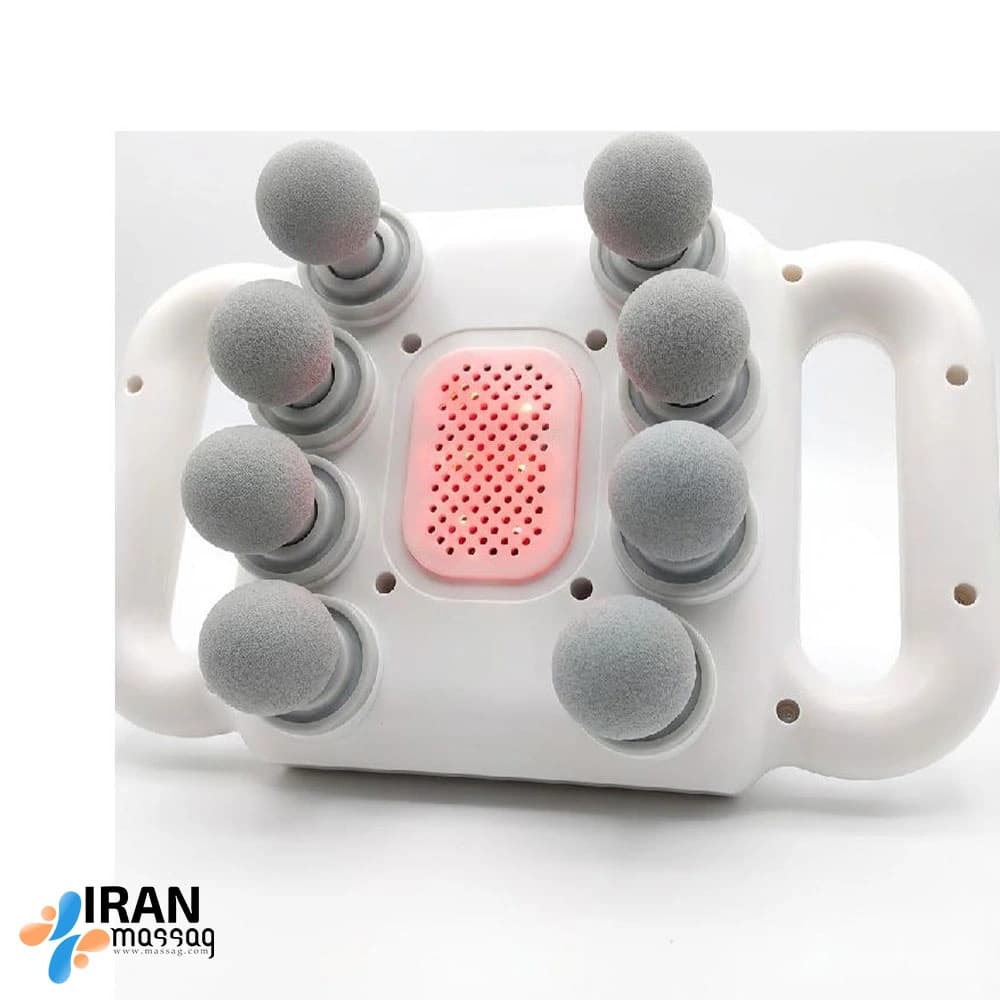 ماساژور شیائومی 8 سر فاسیا گان مدل YX-840| قابلیت گرمایش، نمایشگر دیجیتال — تصویر ۴