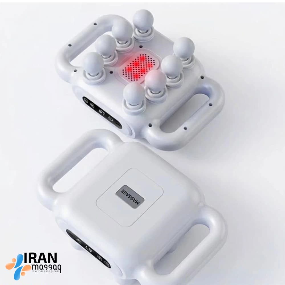 ماساژور شیائومی 8 سر فاسیا گان مدل YX-840| قابلیت گرمایش، نمایشگر دیجیتال