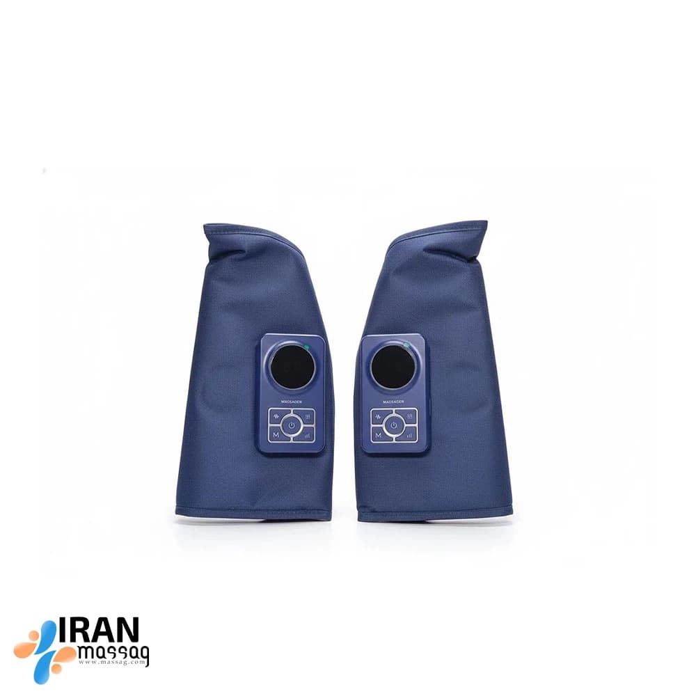 ماساژور ساق پا مدل 505C | ماساژور EMS قابل شارژ با گرمایش و تنظیم شدت