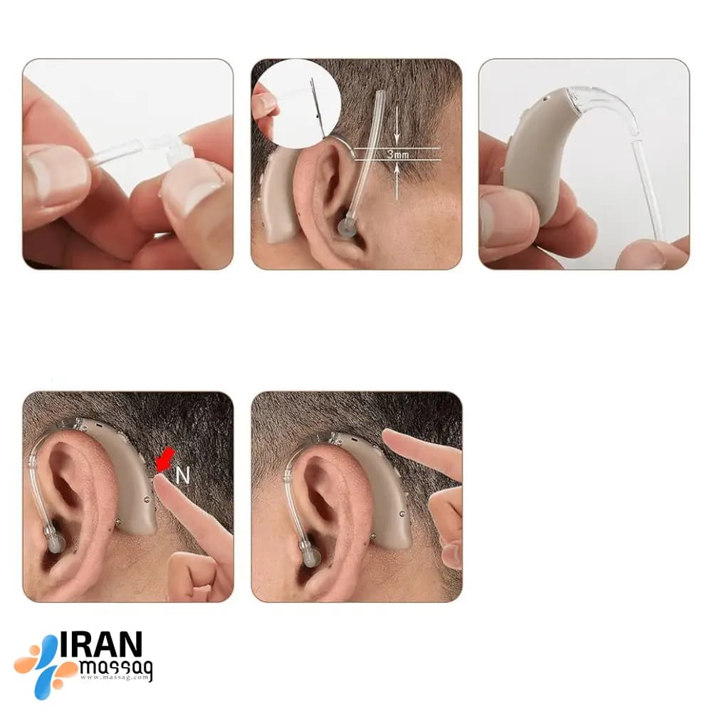 سمعک تک گوش آیجویر مدل GM360D AIR |با تقویت صدای محیطی و کاهش نویز — تصویر ۲