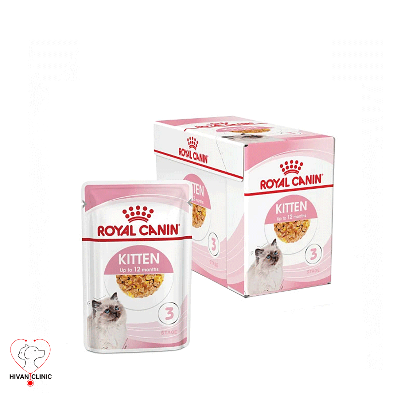 پوچ رویال کنین کیتن گربه 85گرم(ROYAL CANIN Kitten) — تصویر ۴