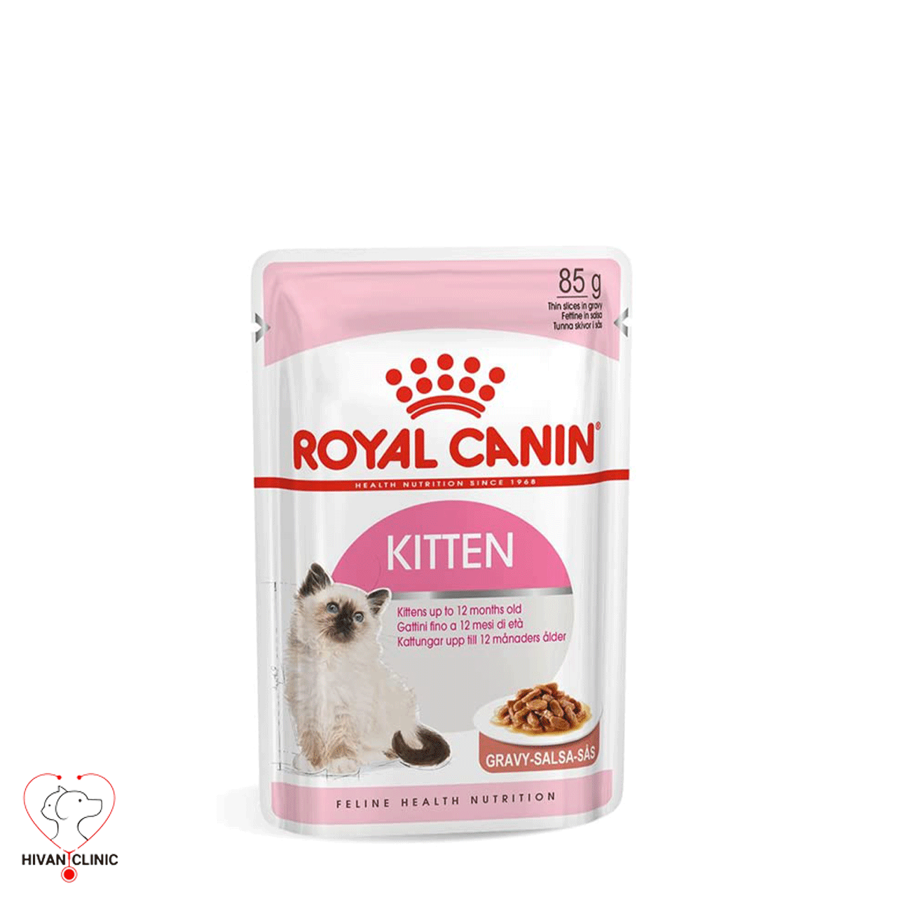 پوچ رویال کنین کیتن گربه 85گرم(ROYAL CANIN Kitten) — تصویر ۲