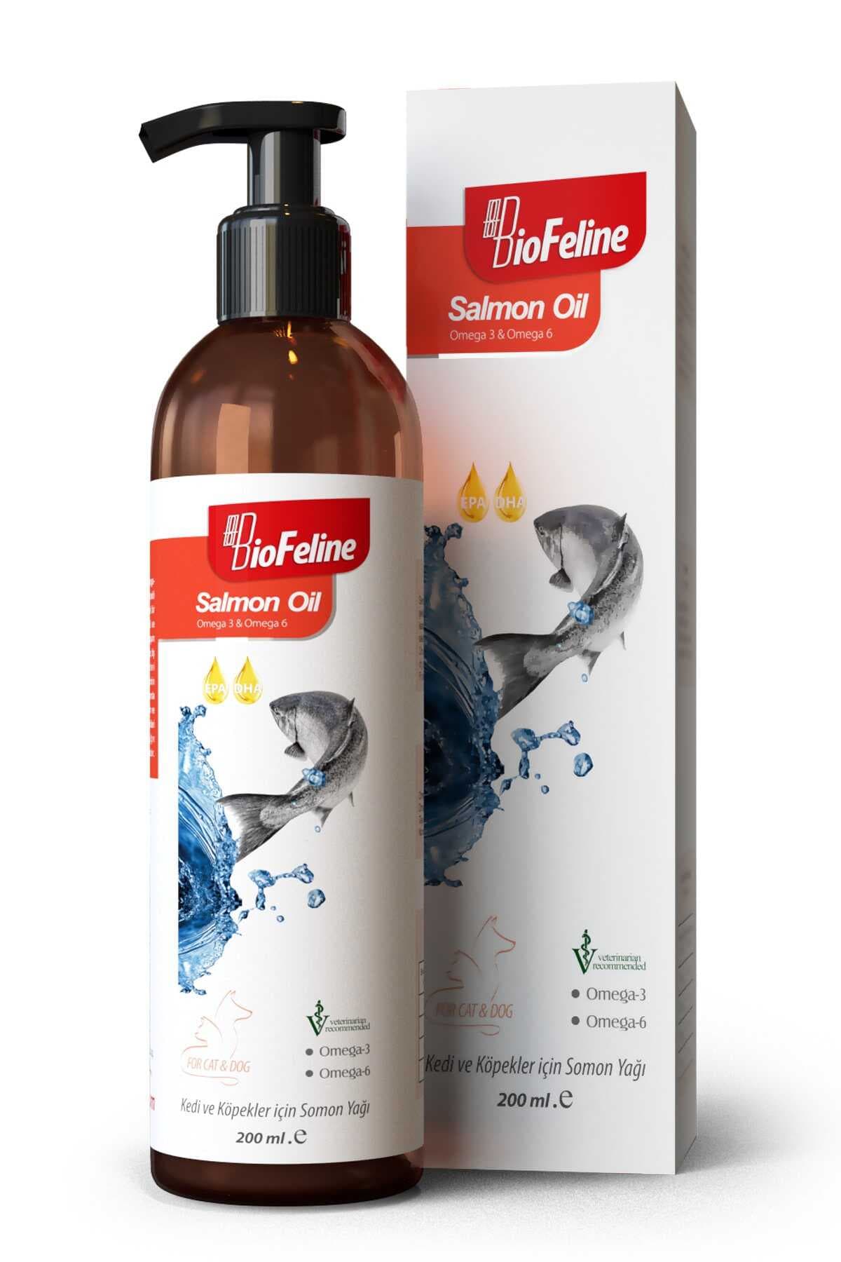 روغن ماهی سگ و گربه Biofeline Fish Oil وزن 200 Ml