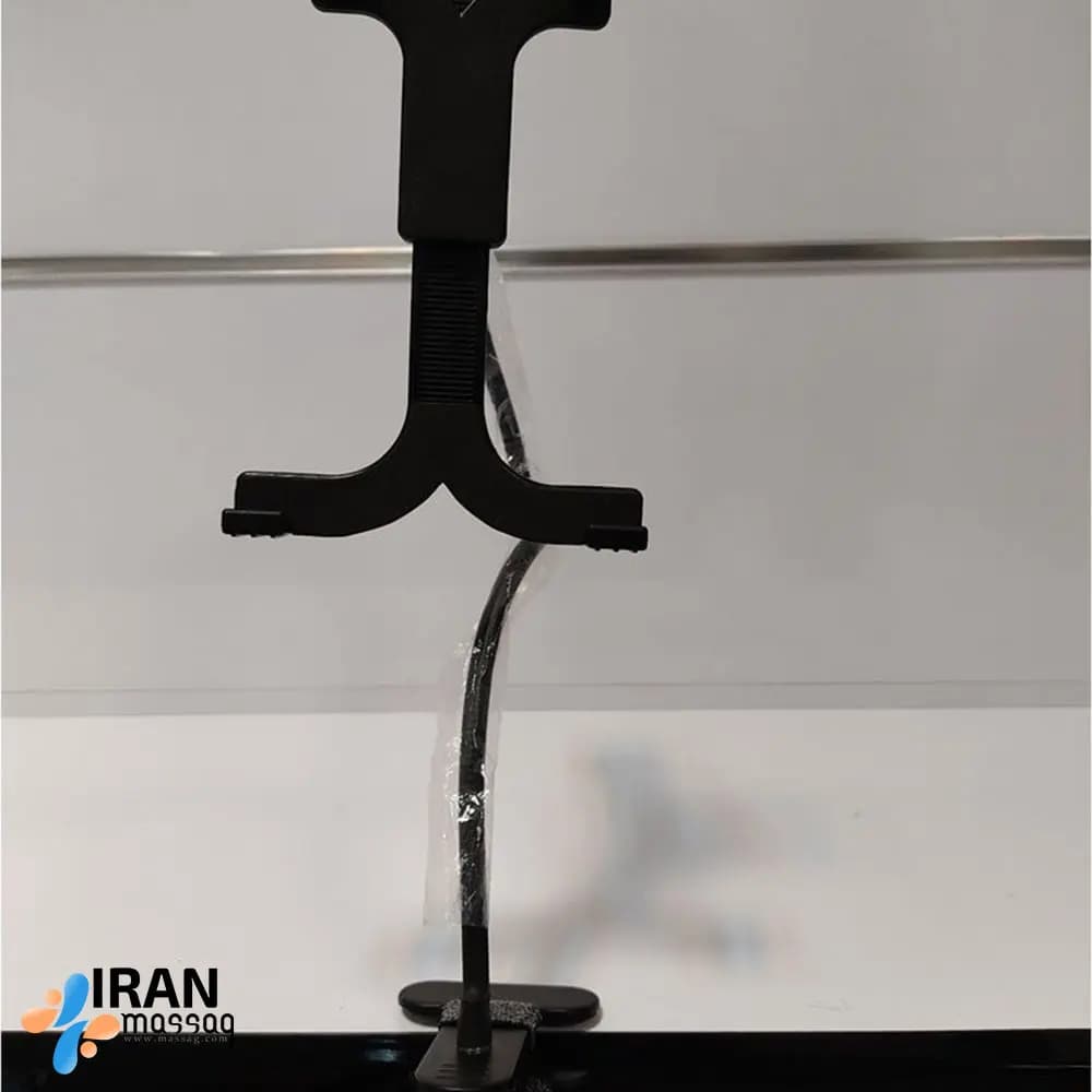 هولدر تبلت رومیزی گیره دار | دارای قابلیت چرخش 360 درجه — تصویر ۲