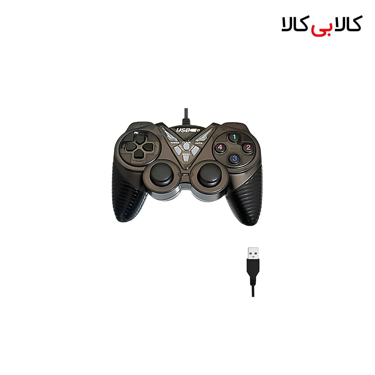 دسته بازی کامپیوتر تکی شوک‌ دار مدل USB-890