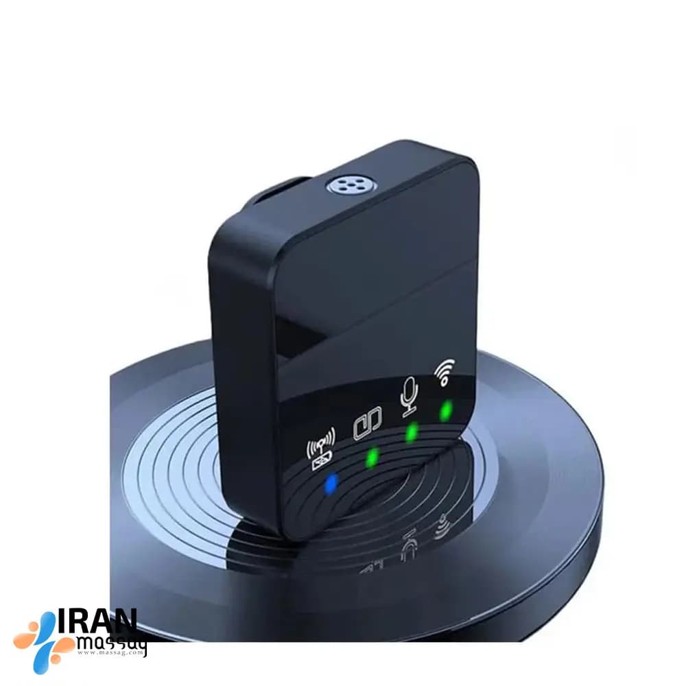 میکروفون یقه‌ای بی‌سیم مدل R10 | با اتصال تایپ سی و حذف نویز هوشمند — تصویر ۳