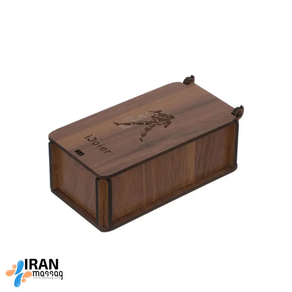 فلش مموری جواهر نشان آیجویر نماد بهمن ماه | ۳۲ گیگ و 16 گیگ دارای جعبه چوبی — تصویر ۳