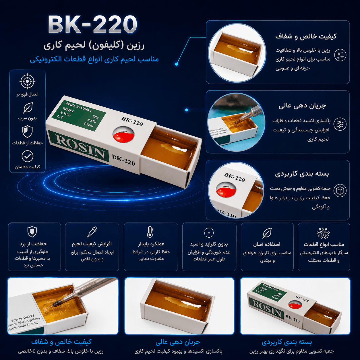 رزین BK220 — تصویر ۲